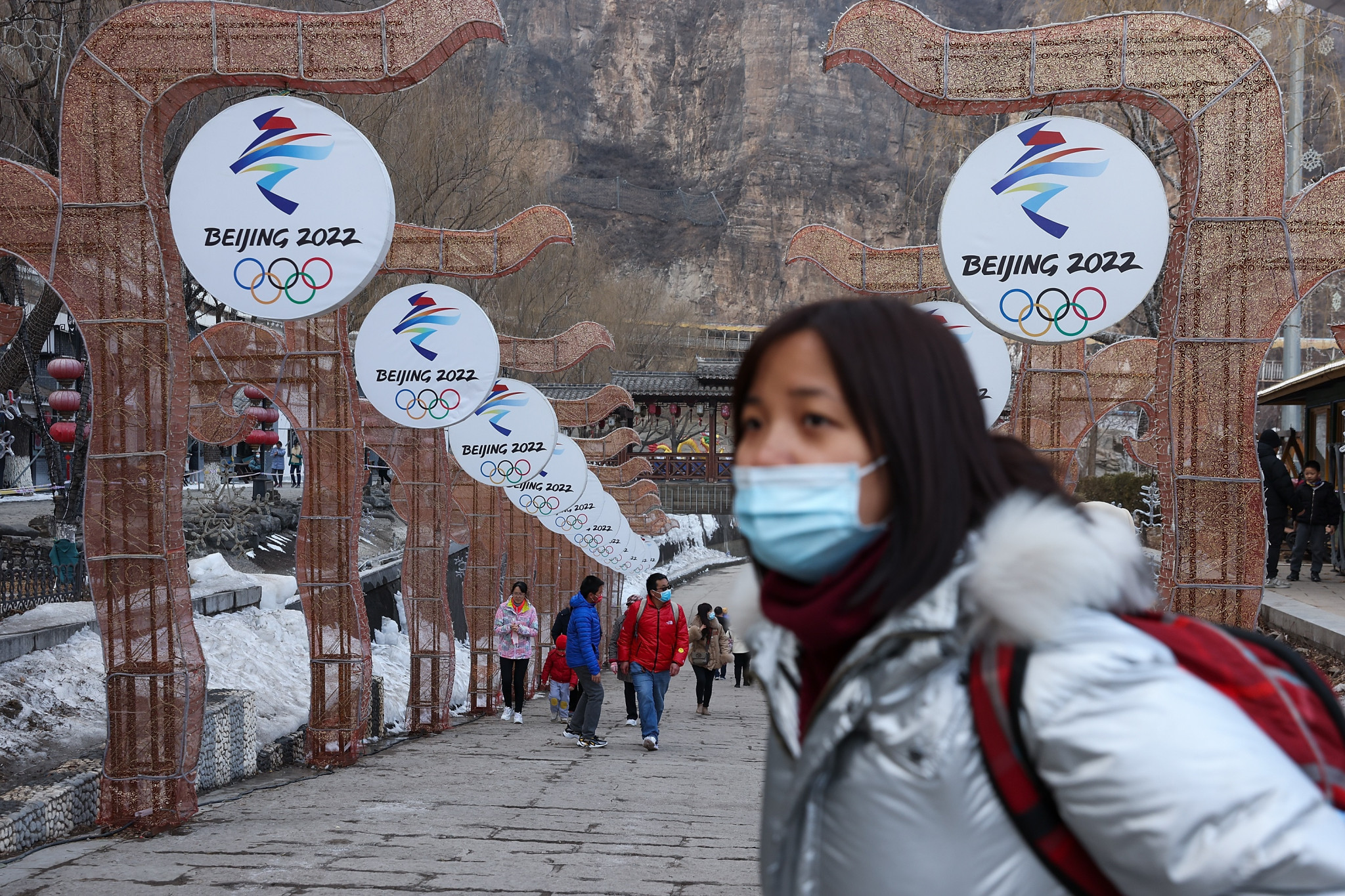 The Beijing 2022 Winter Olympics are scheduled to open on February 4 despite rising coronavirus figures across the world ©Getty Images