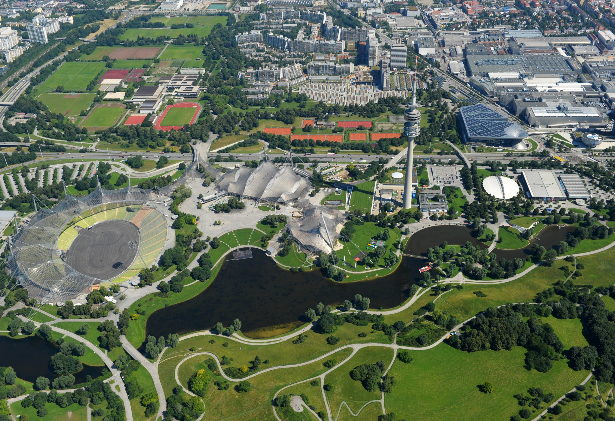 The Olympiapark in Munich is set to serve as the main venue for the European Championships ©Getty Images