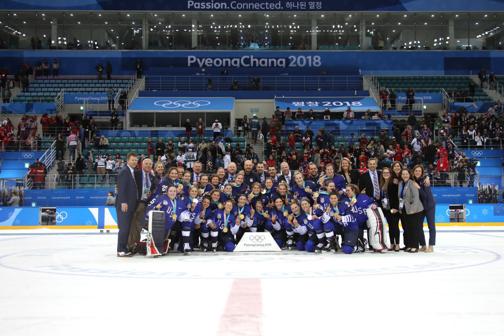 Defending champions United States name women's ice hockey squad for Beijing 2022