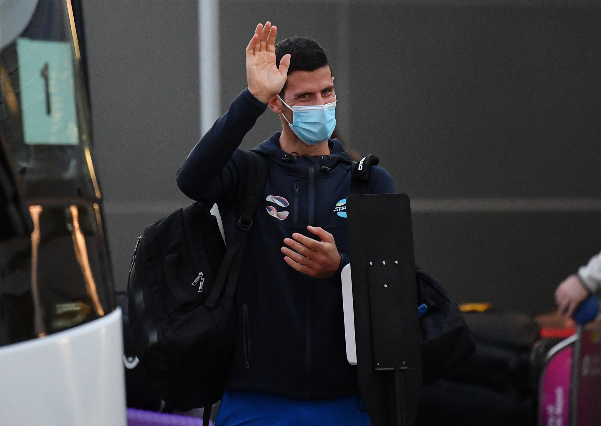 Novak Djokovic is flying to Australia after receiving a medical exemption ©Getty Images