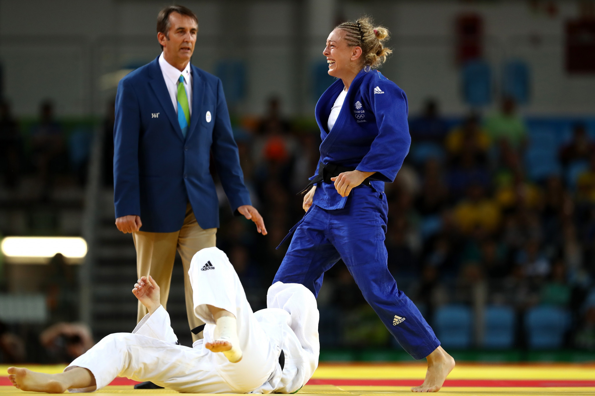 Sally Conway, who captured bronze at the Rio 2016 Olympics, retired from judo in February last year ©Getty Images