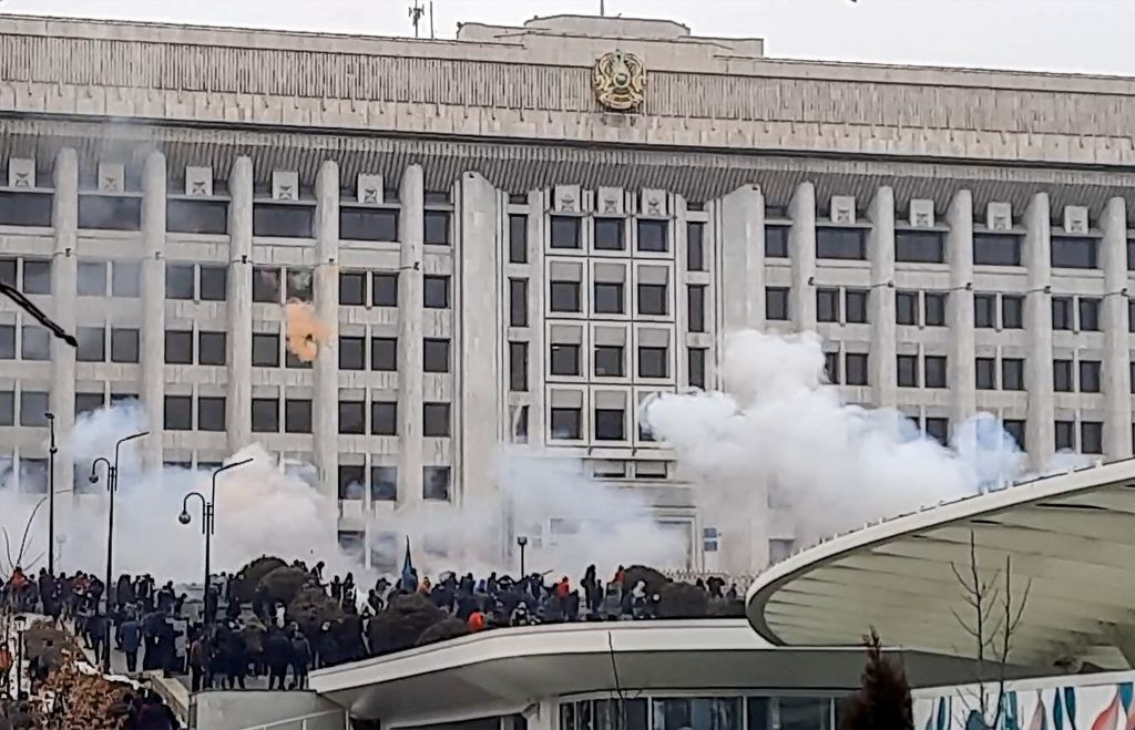 Winter Olympic candidate city Almaty placed under emergency measures due to violent protests