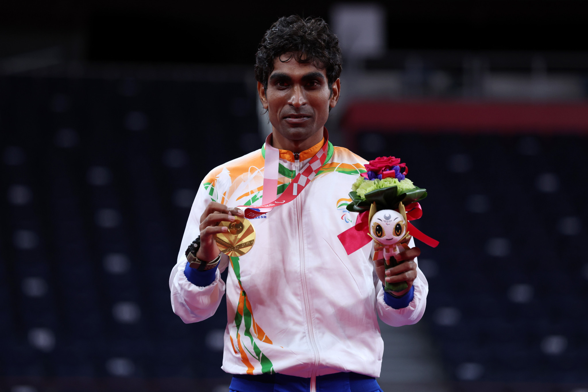 Pramod Bhagat was one of two Indian winners in badminton at the Paralympics ©Getty Images