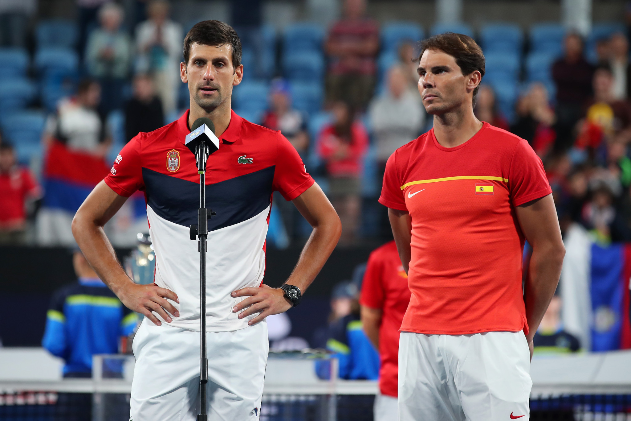 Rafael Nadal has urged Djokovic to take a COVID-19 vaccine ©Getty Images