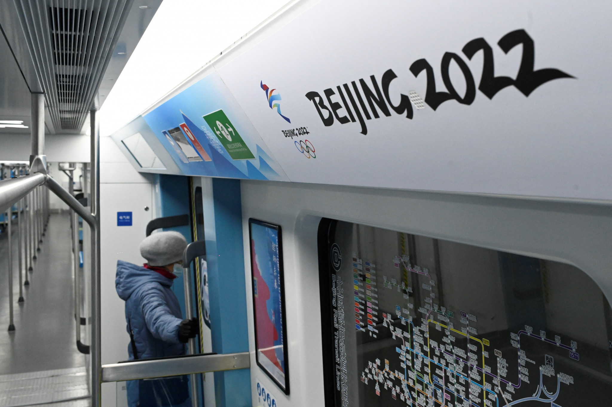 The express train will link the two competition zones of Beijing and Zhangjiakou ©Getty Images