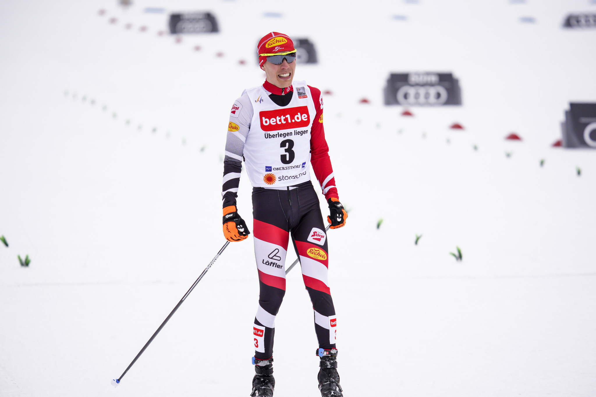 Rehrl and Slamik win provisional competition rounds at Nordic Combined World Cup in Val di Fiemme