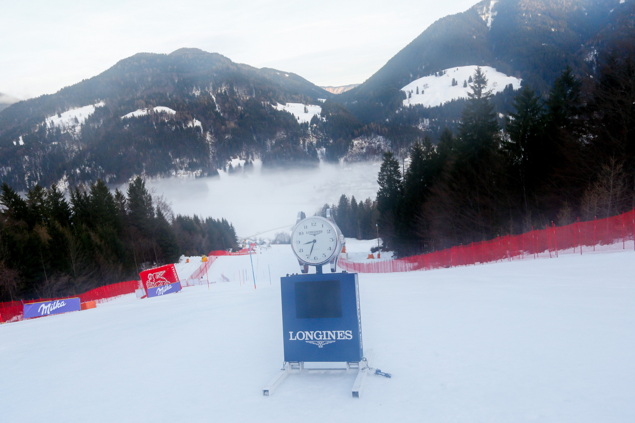The Golden Fox event at the FIS Alpine Ski World Cup was moved from Maribor to Kranjska Gora due to poor weather conditions ©Getty Images