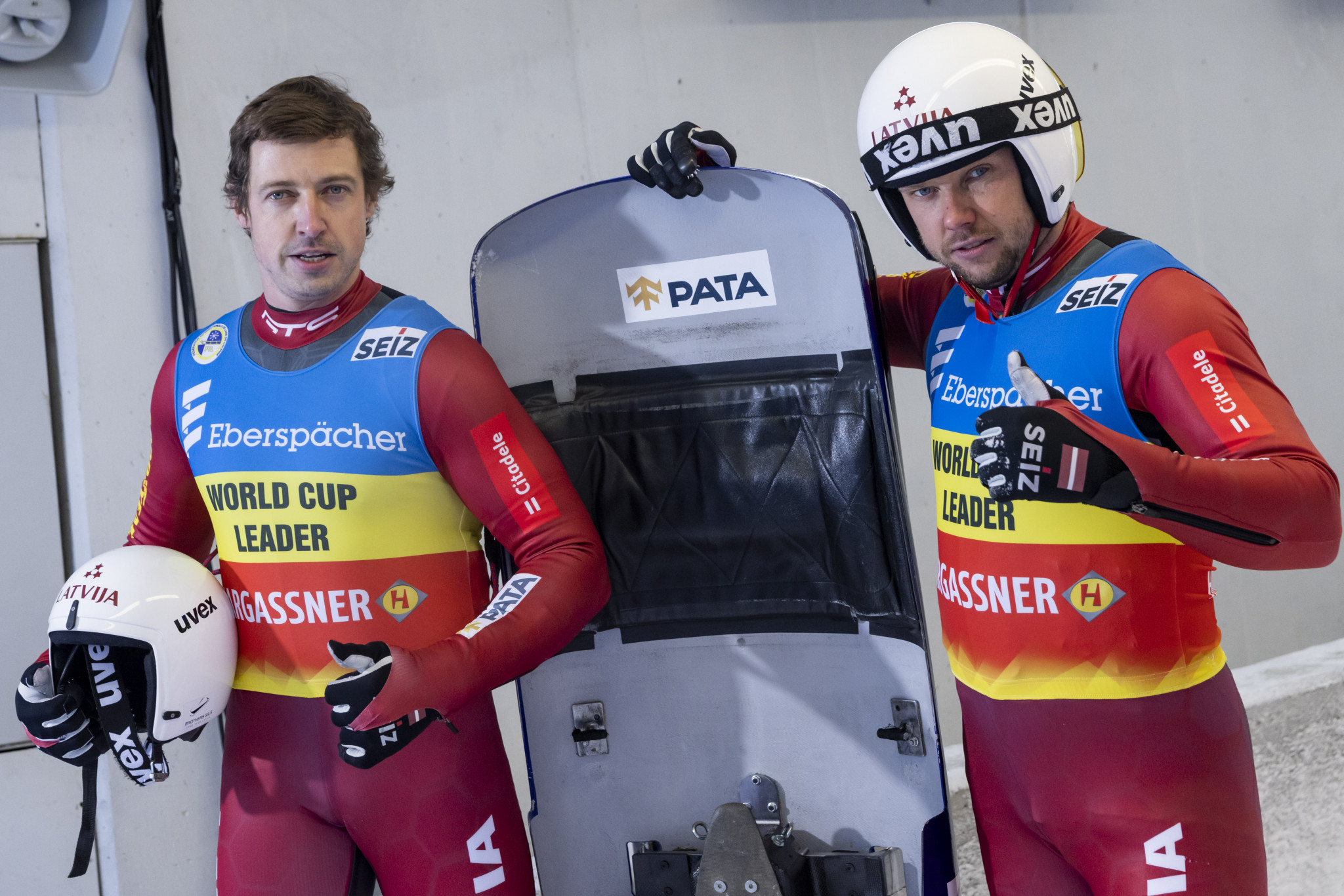 Šics brothers aim to excel on home soil at Sigulda Luge World Cup