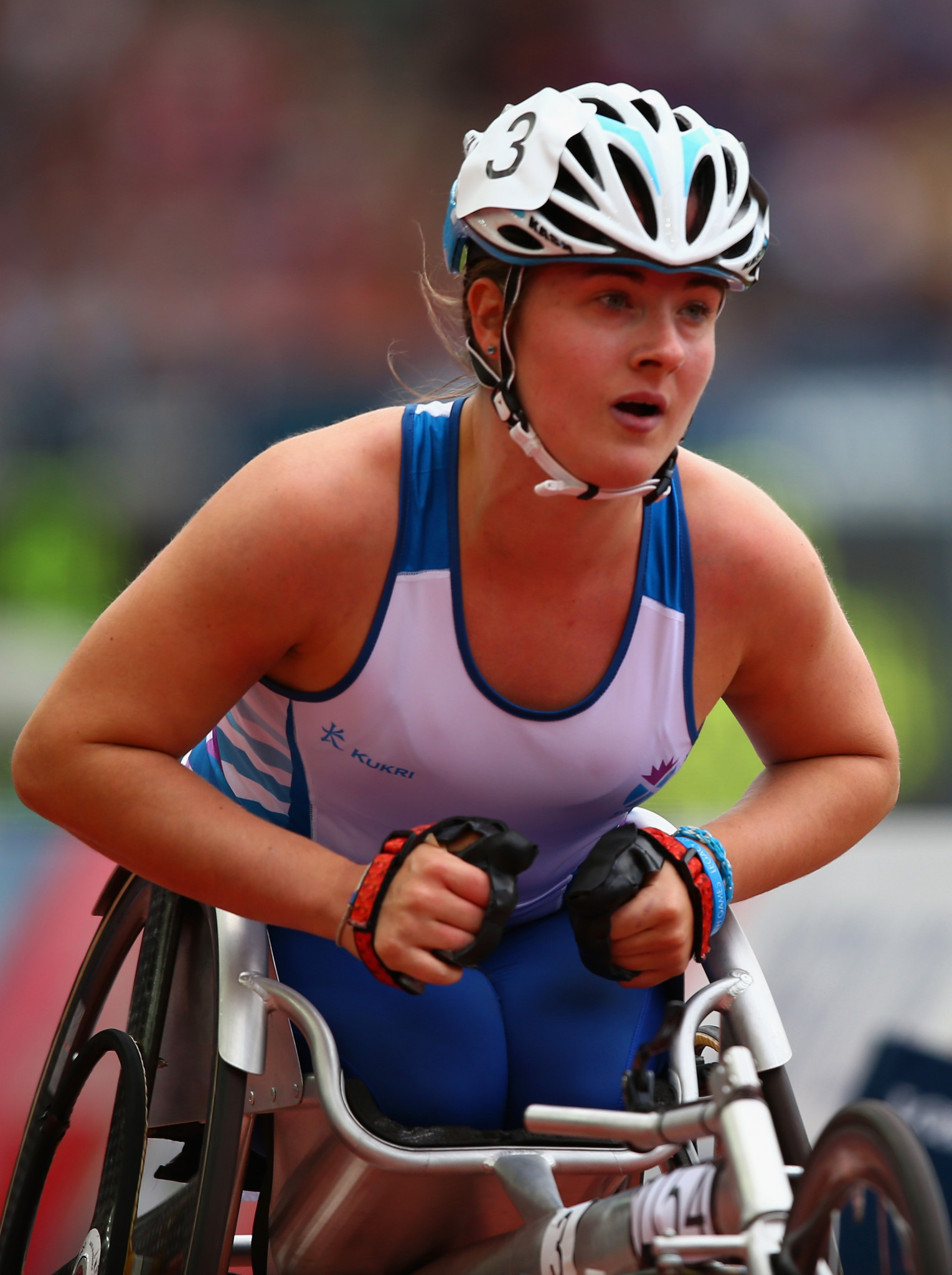 Megan Dawson-Farrell was previously a wheelchair racer ©Getty Images