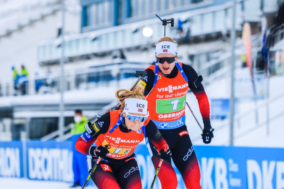 Norway power to mixed relay victory at Biathlon World Cup