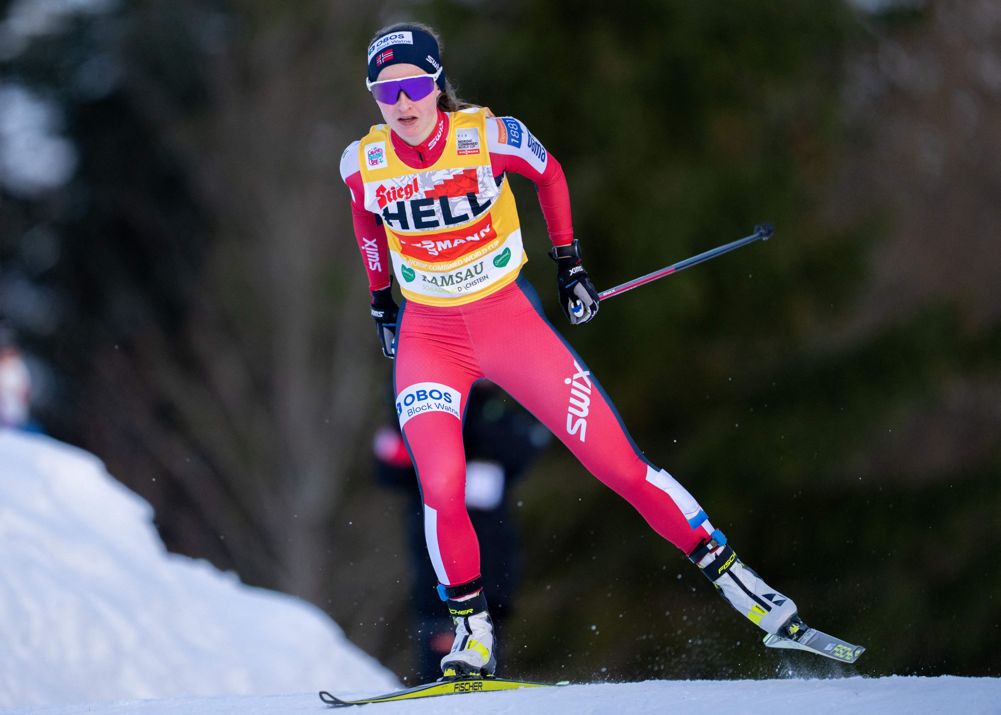 Lamparter and Hansen storm to victory at Nordic Combined World Cup