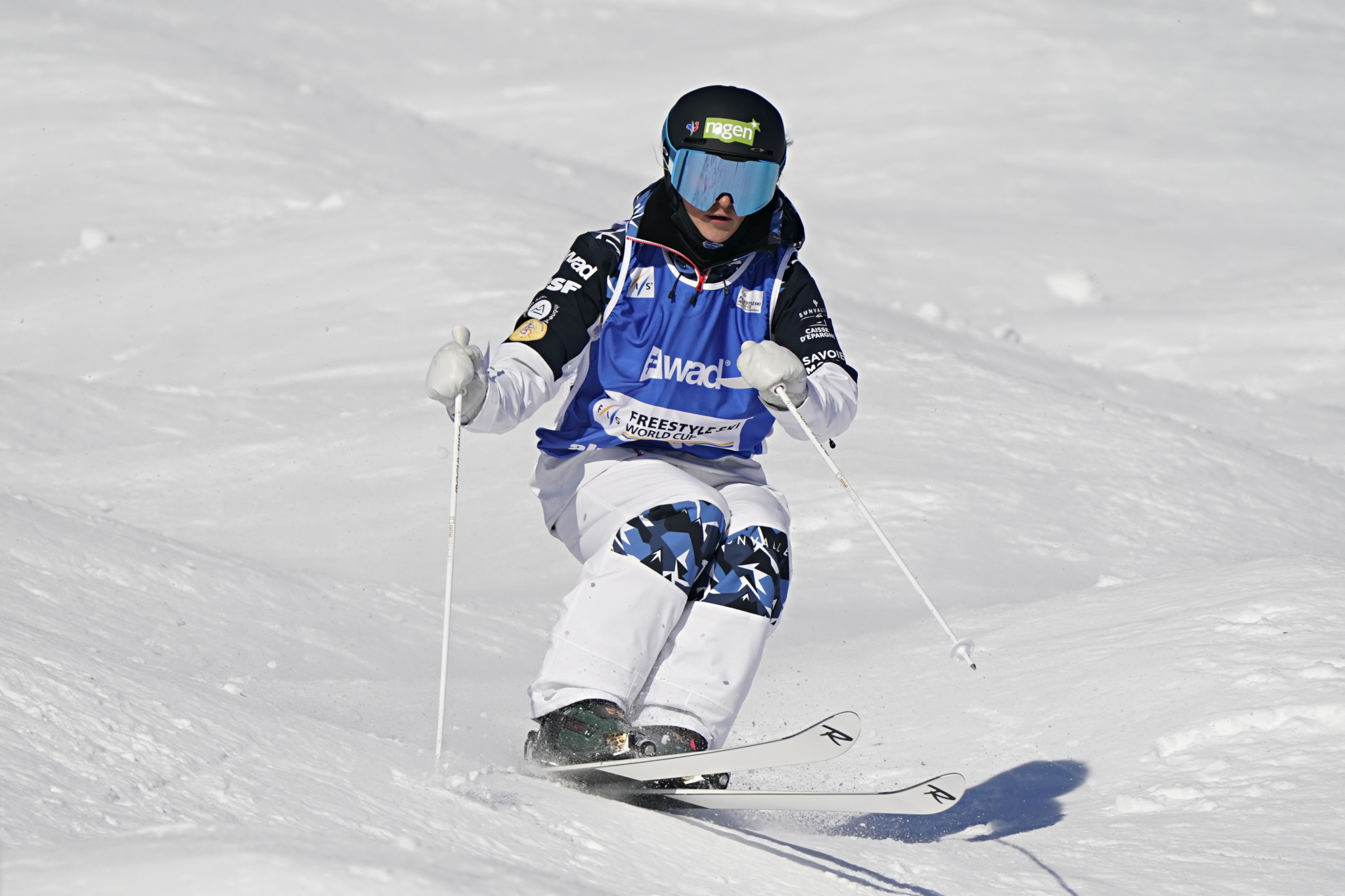 Perrine Laffont is tied with Kari Traa and Jenn Heil for the most moguls world titles ©Getty Images