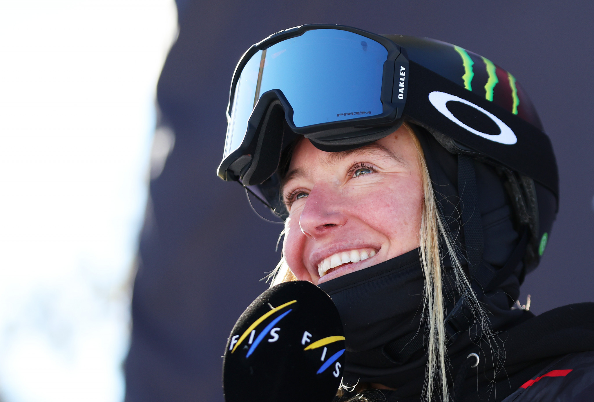 Jamie Anderson claimed victory in the women's snowboard slopestyle ©Getty Images