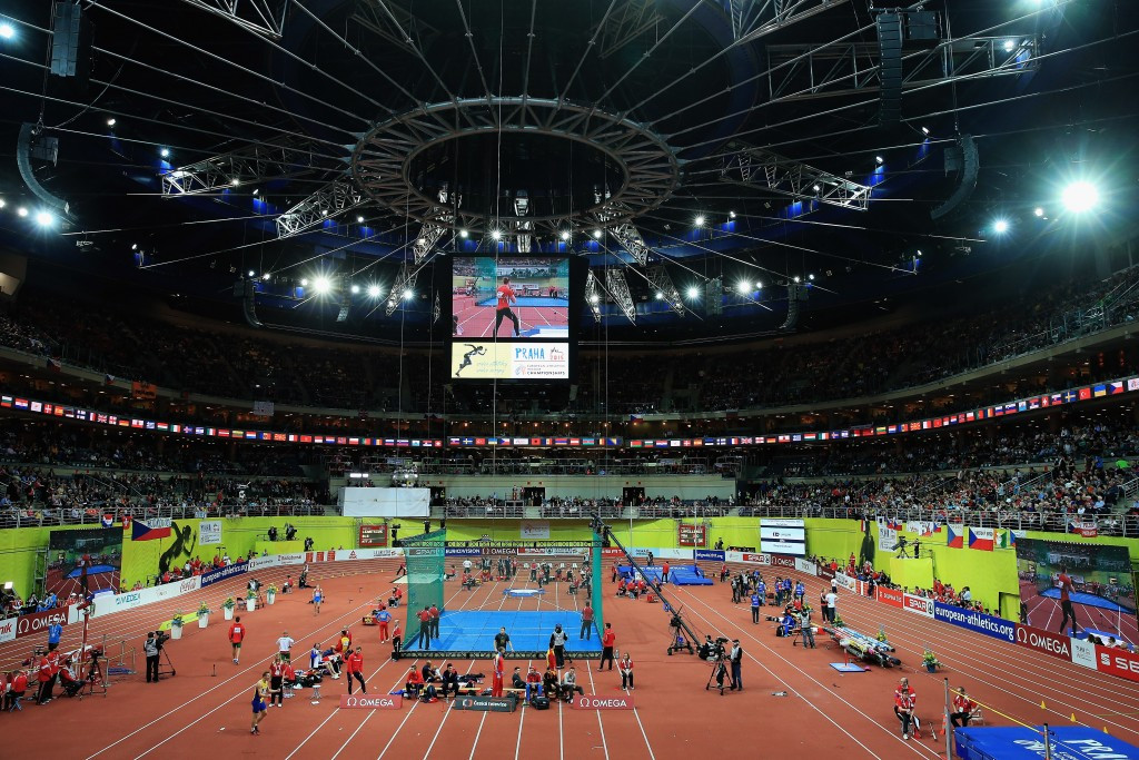 Prague played host to last year's European Athletics Indoor Championships