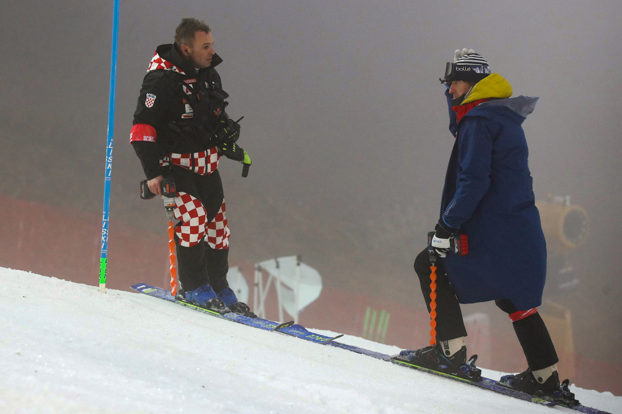 The men's Alpine Ski World Cup in Zagreb was eventually abandoned, but Markus Waldner said local organisers 