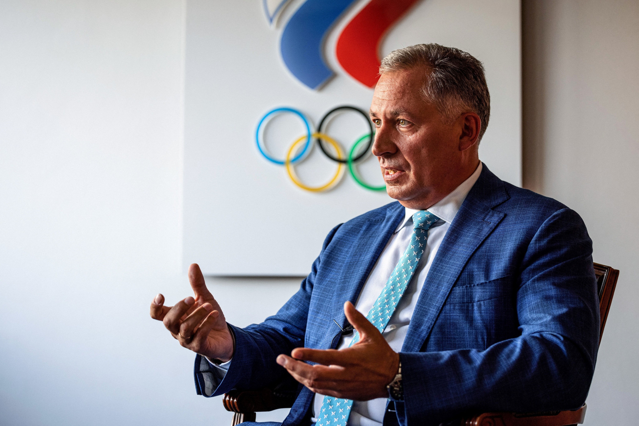 ROC President Stanislav Pozdnyakov said he had been informed by Beijing 2022 organisers that unvaccinated athletes under the age of 18 would not be required to spend 21 days in quarantine upon arrival in China ©Getty Images