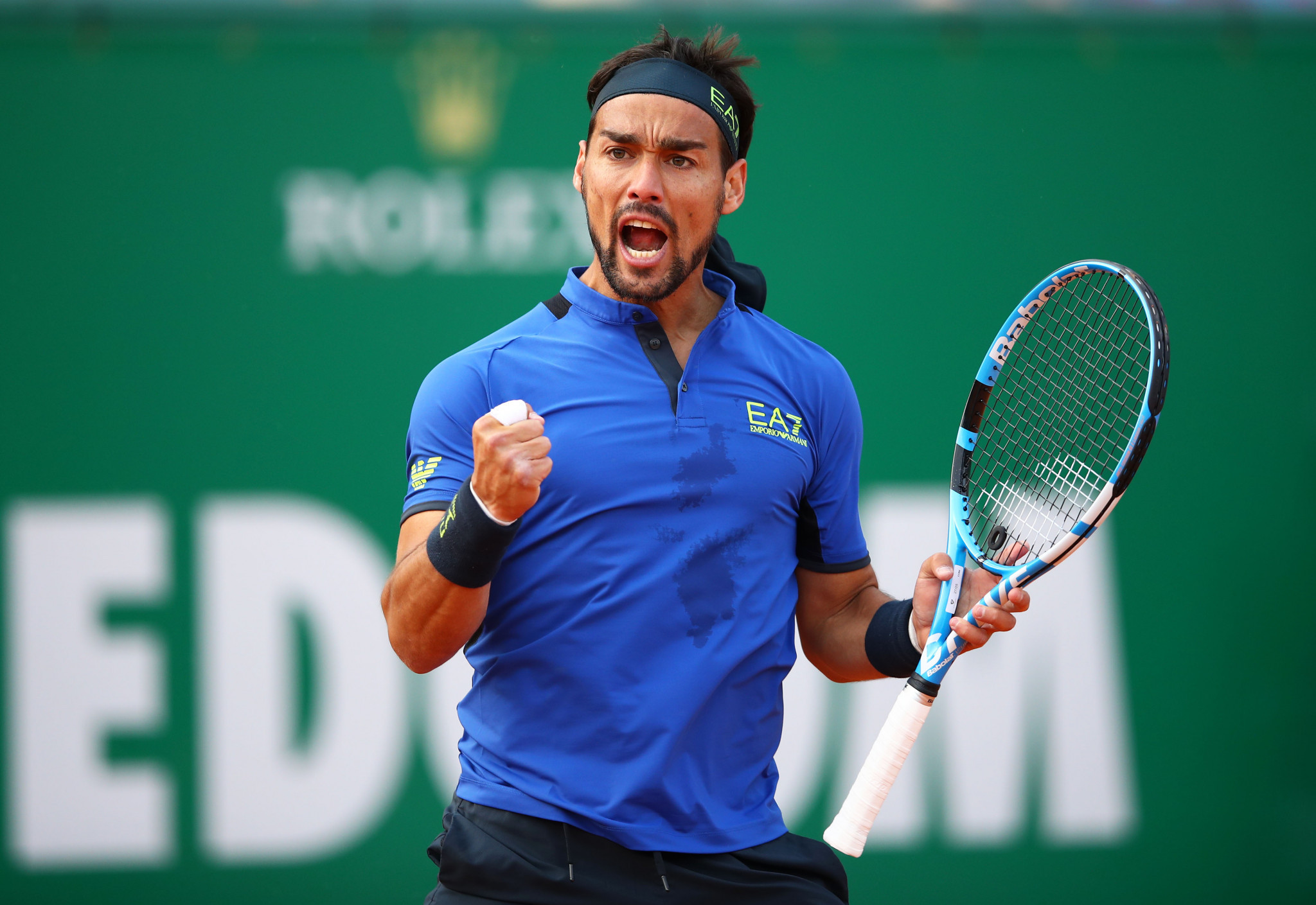 Fabio Fognini was set to face Nick Kyrgios at the Sydney Tennis Classic prior to the Australian's positive COVID-19 test ©Getty Images