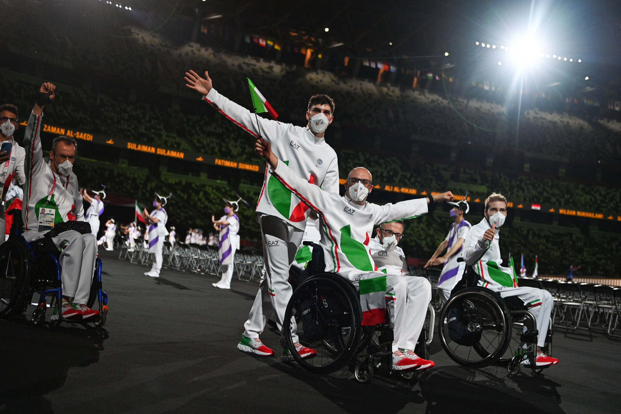 Italian Paralympians are now eligible for the country's police sporting wing, the Yellow Flames ©Getty Images