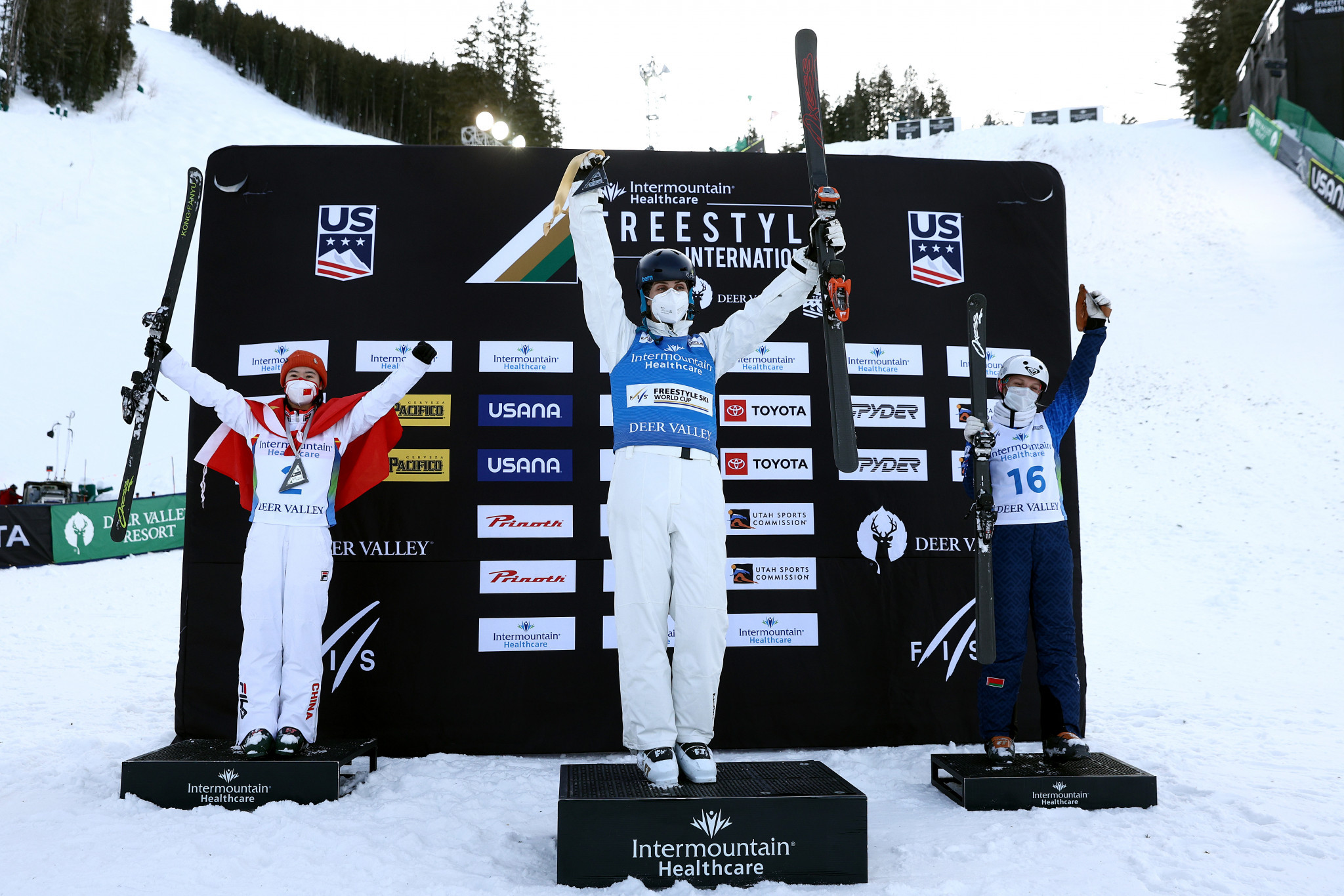 Peel and Wang take Aerials World Cup titles in Deer Valley