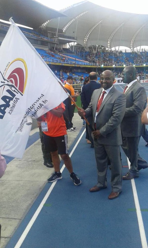 Athletics Kenya chief executive Isaac Mwangi has asked to step aside for 21 days pending an investigation into allegations he asked for money to reduce the doping bans of two athletes who failed drugs tests, officials said today ©Twitter