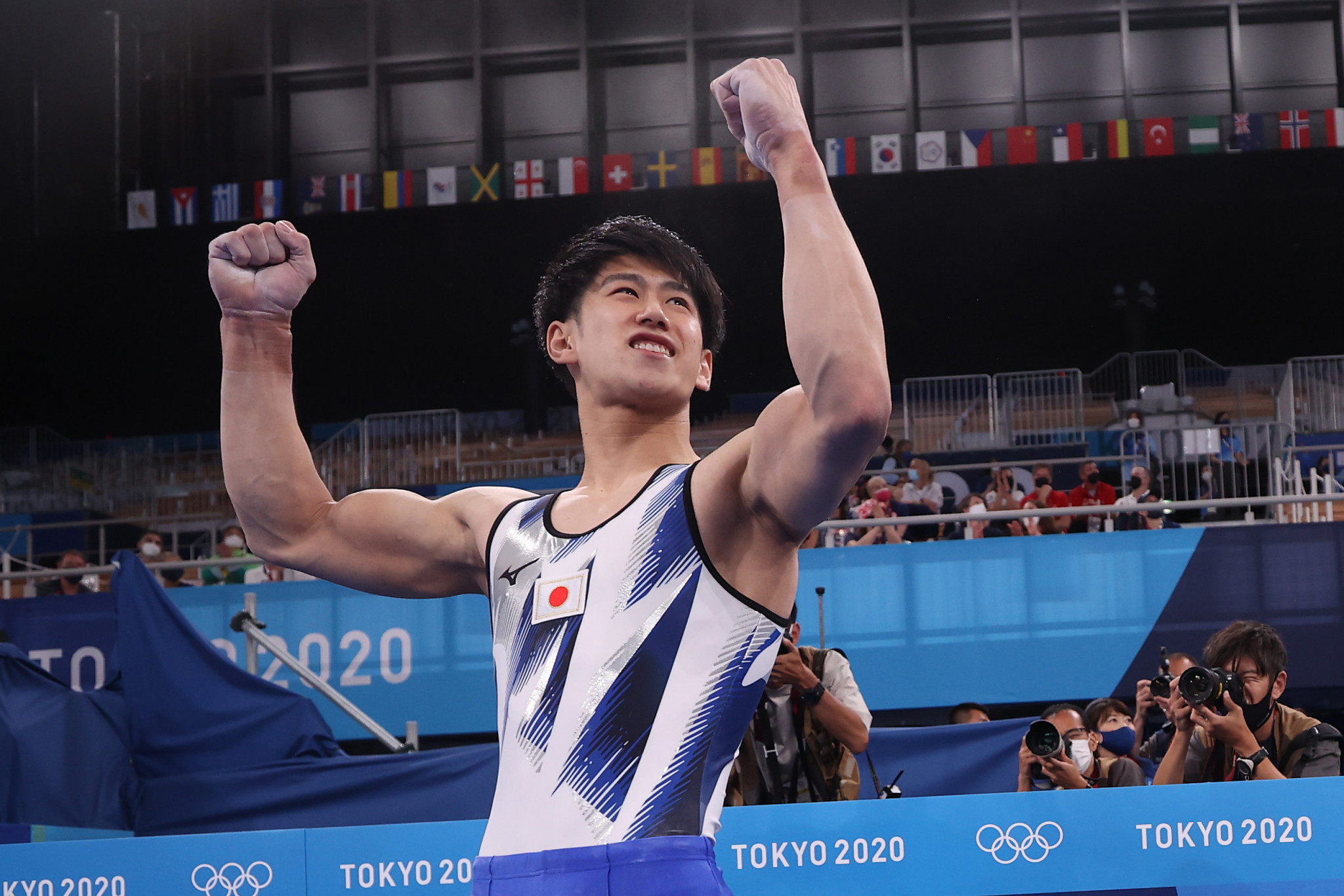 Daiki Hashimoto won two gymnastics gold medals for Japan at the Tokyo 2020 Olympics ©Getty Images