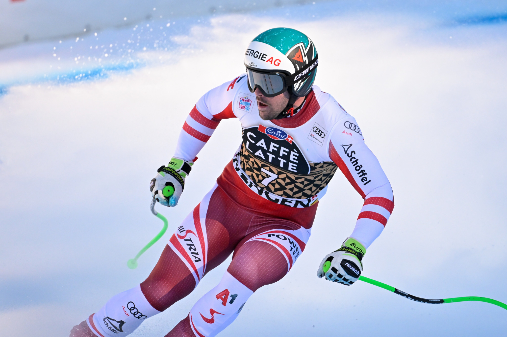Vincent Kriechmayr is one of the main contenders in the men's downhill ©Getty Images
