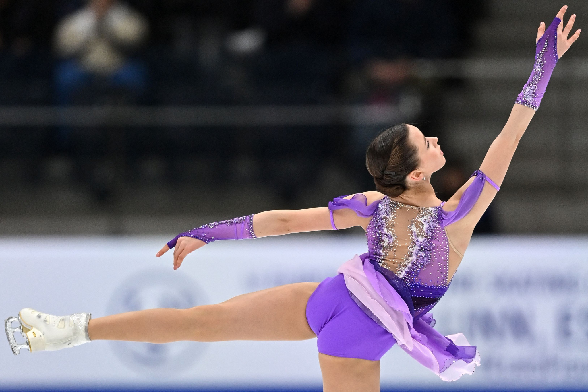 Kamila Valieva won the women's title in an all-Russian podium ©Getty Images