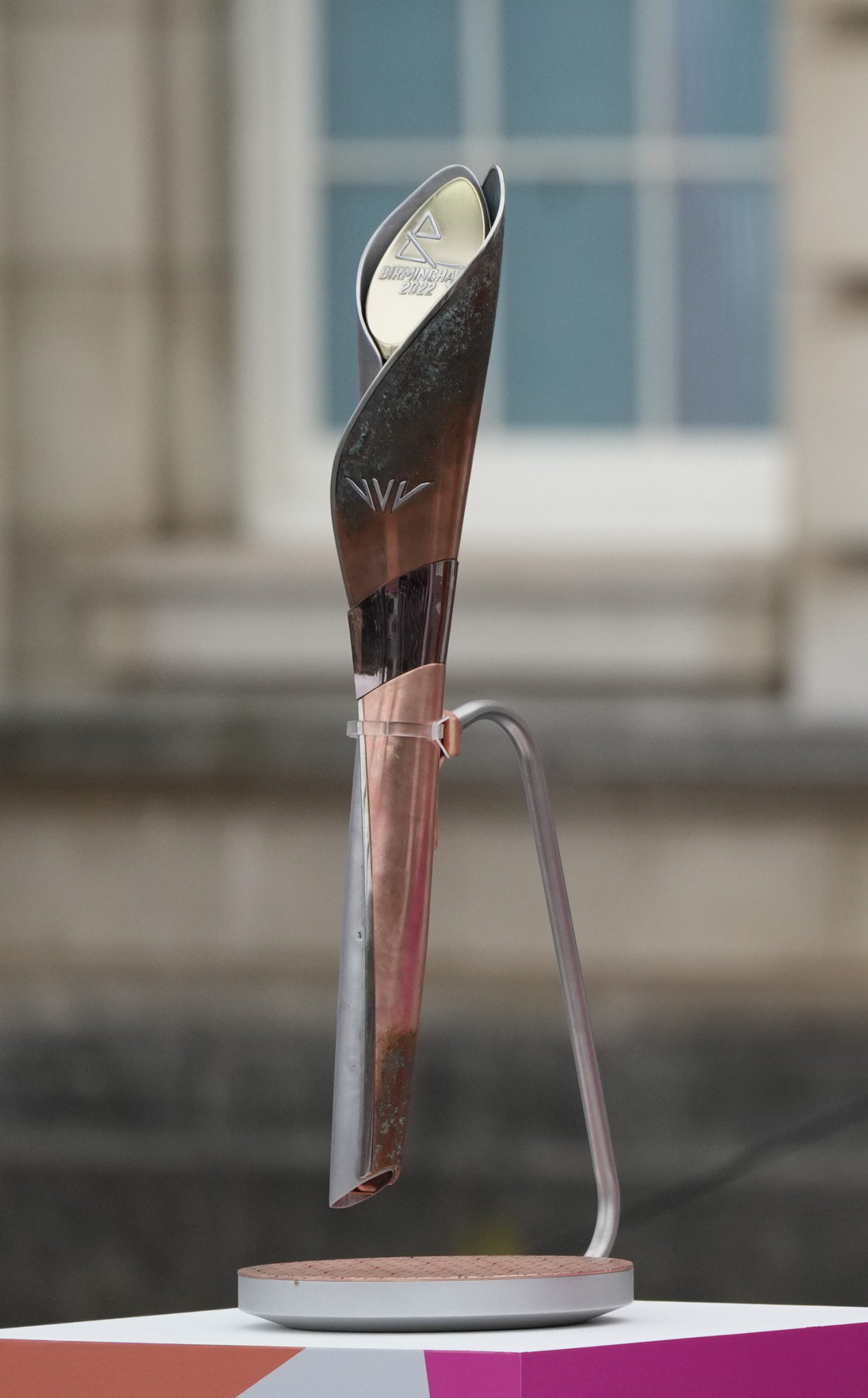 Organisers had to make significant changes to the journey of the Queen's Baton Relay through India because of the coronavirus pandemic ©Getty Images