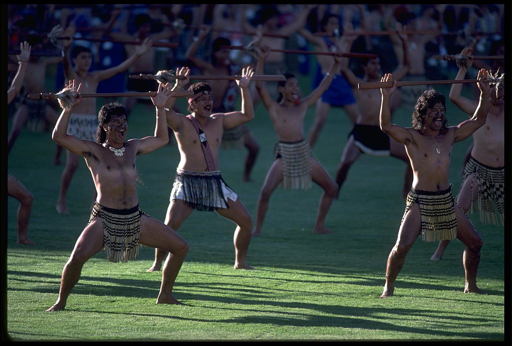 Maori dancers at the Opening Ceremony of the 1990 Commonwealth Games in Auckland, which, unlike the 1986 edition in Edinburgh, was not troubled by a mass political boycott over South African sanctions ©Getty Images