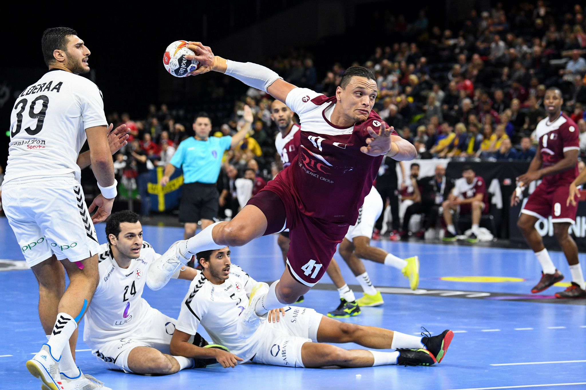 Qatar will start as firm favourites at the 2022 Asian Men's Handball Championship ©Getty Images