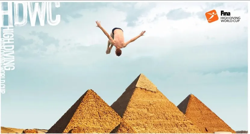 FINA has announced plans to host events at the Pyramids of Giza ©FINA