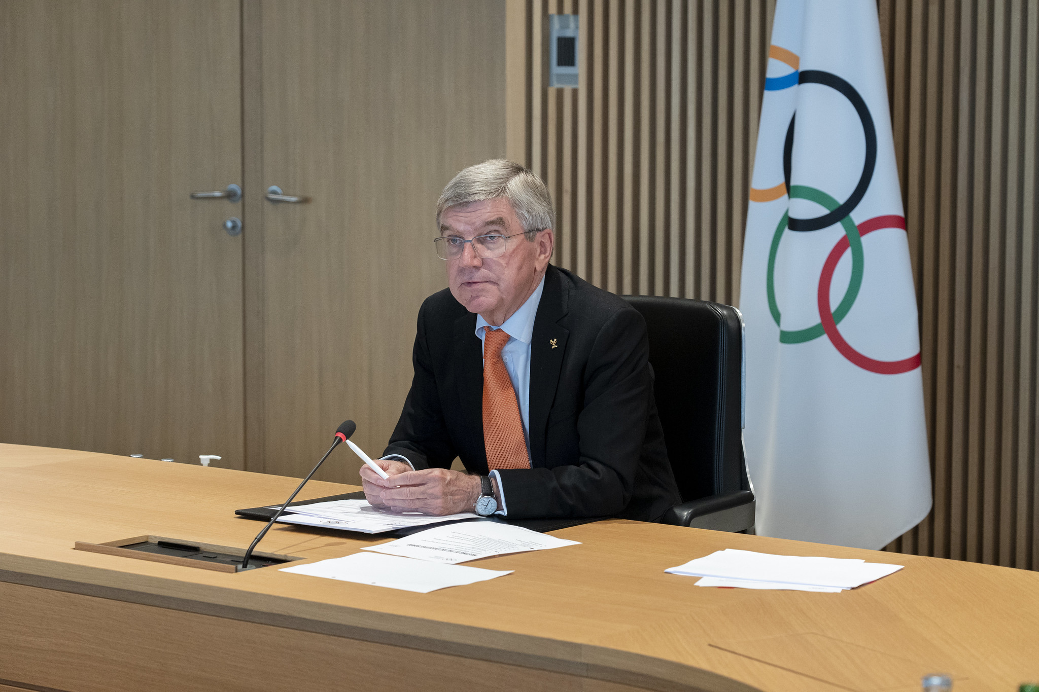 IOC President Thomas Bach welcomed the results of the new study by AISTS ©IOC