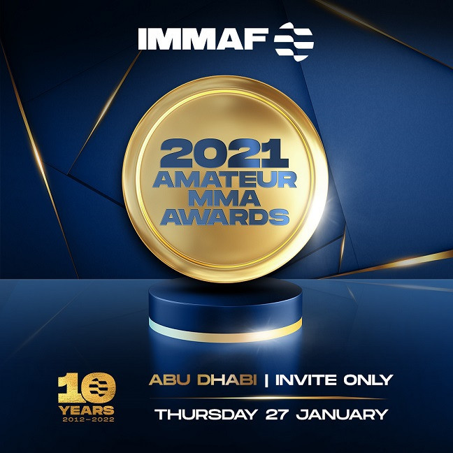 The IMMAF Amateur MMA Awards are due to take place on January 27, it has been announced ©IMMAF