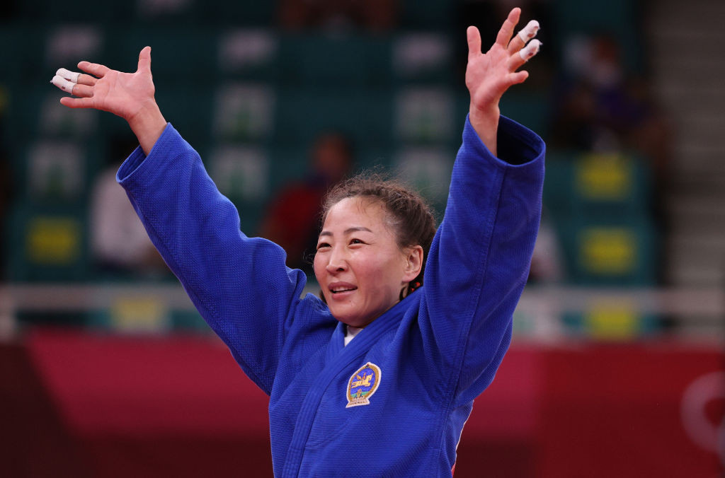 Mönkhbatyn Urantsetseg of Mongolia has announced her retirement from judo to focus on a career in mixed martial arts ©Getty Images