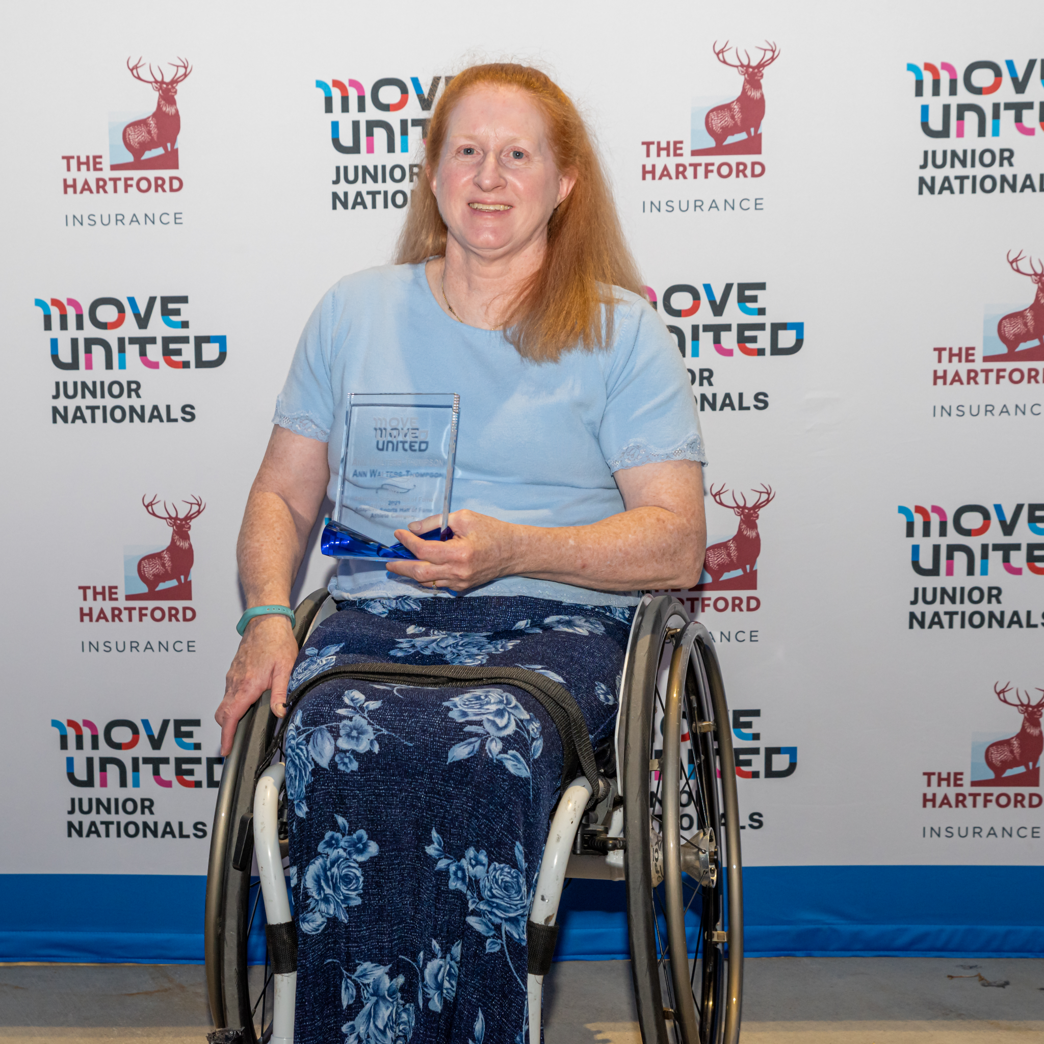 Ann Walters-Thompson represented the United States in wheelchair basketball at the Sydney 2000 Paralympic Games, and earned a place on the National Adaptive Sports Hall of Fame ©Move United