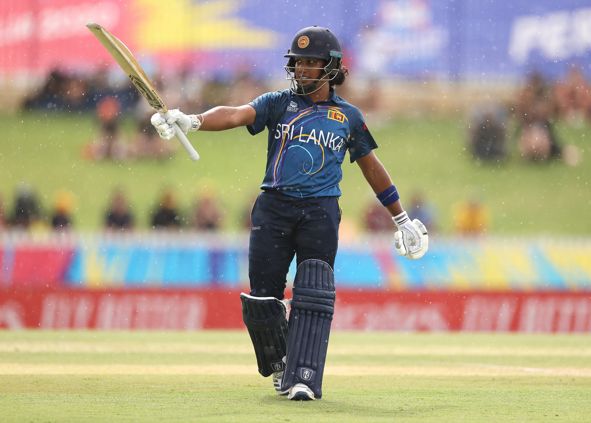 Chamari Athapaththu scored 57 as Sri Lanka put Kenya to the sword ©Getty Images