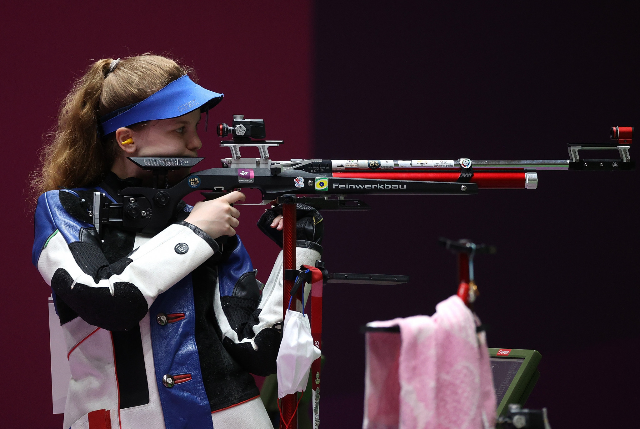 Océanne Muller was instrumental in France's team gold medal at the ISSF 10m Grand Prix in Osijek ©Getty Images