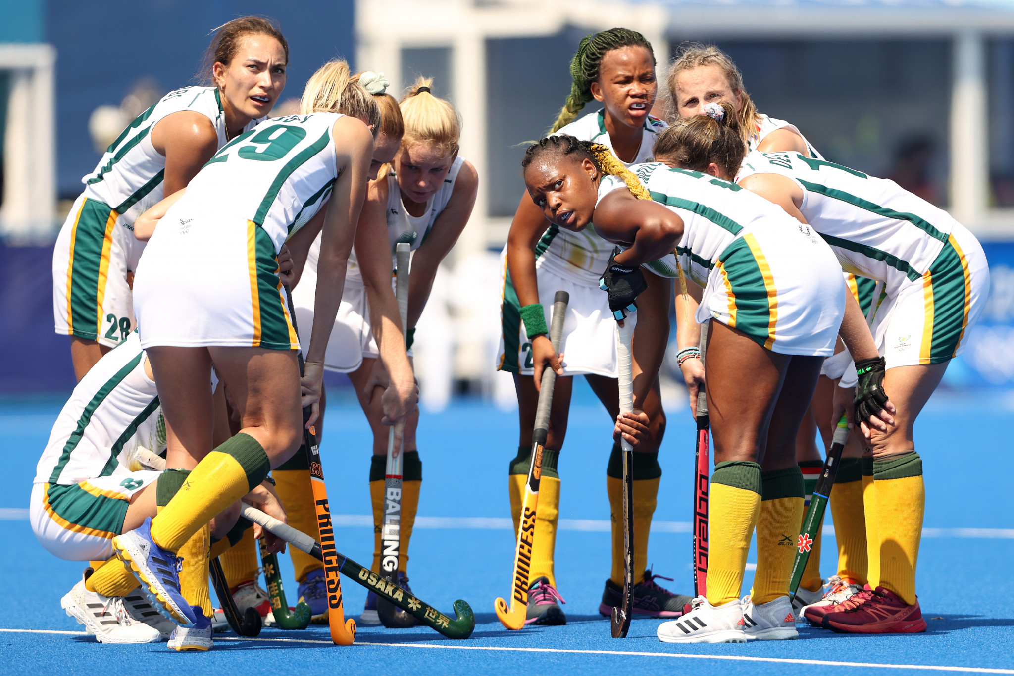 South Africa's women's hockey team had already qualified for the last four before today's 10-0 victory over Uganda ©Getty Images
