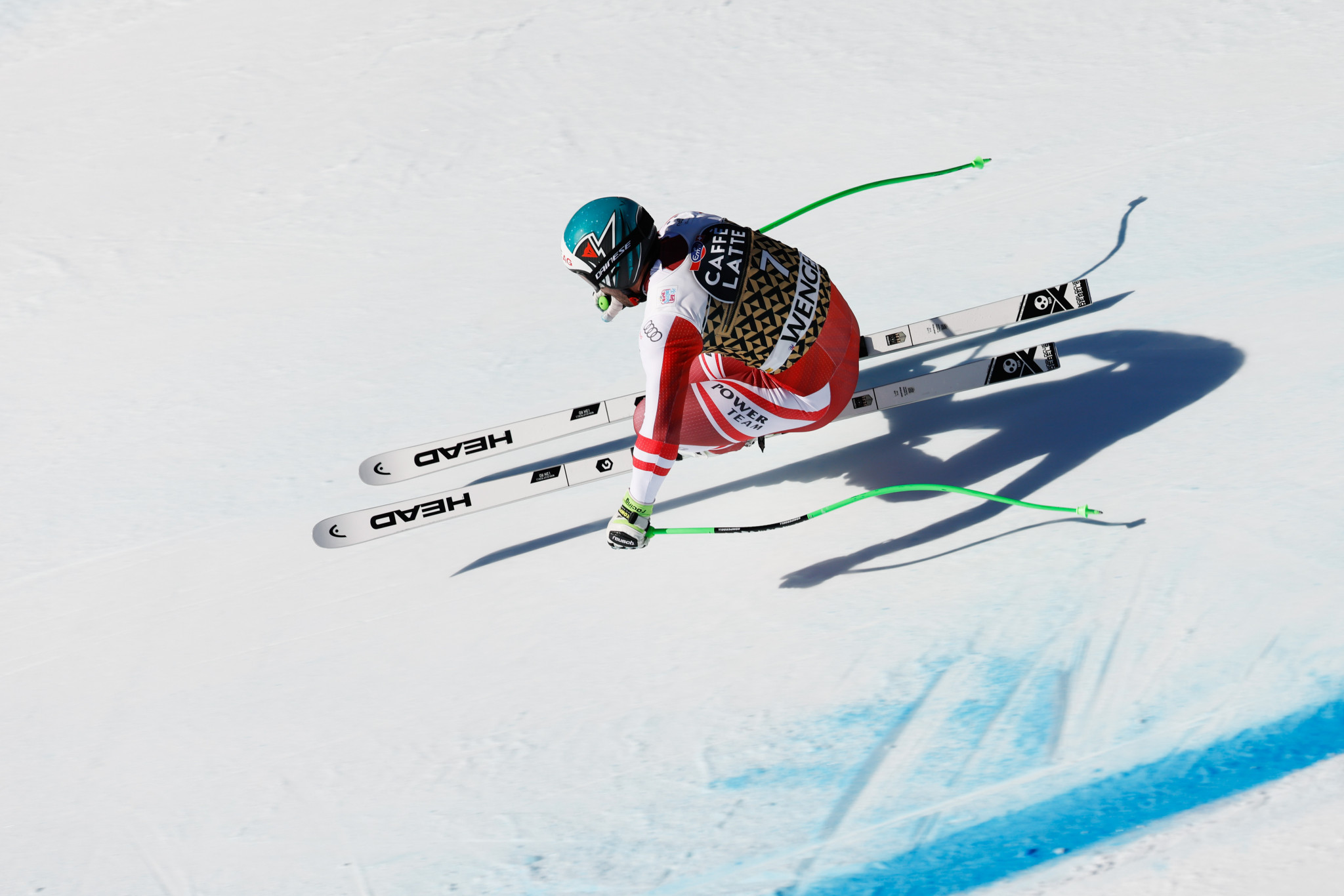 Vincent Kriechmayr missed training in Wengen but was sill allowed to take part in the downhill races ©Getty Images
