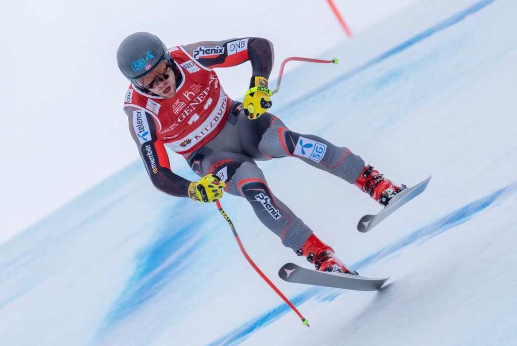 Norwegian Aleksander Aamodt Kilde surged to victory in the first downhill in Kitzbühel ©Getty Images