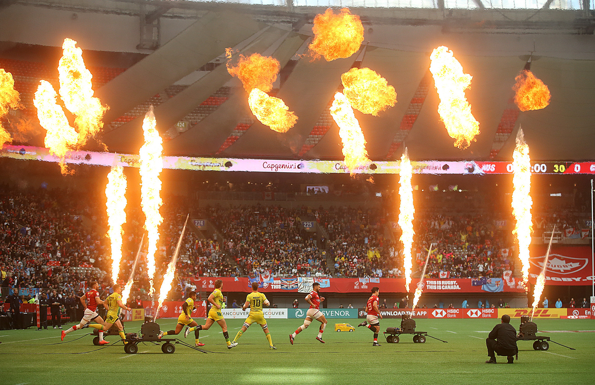 The World Rugby Sevens Series event in Vancouver has been postponed from February 26 and 27 until April 16 and 17 ©Getty Images