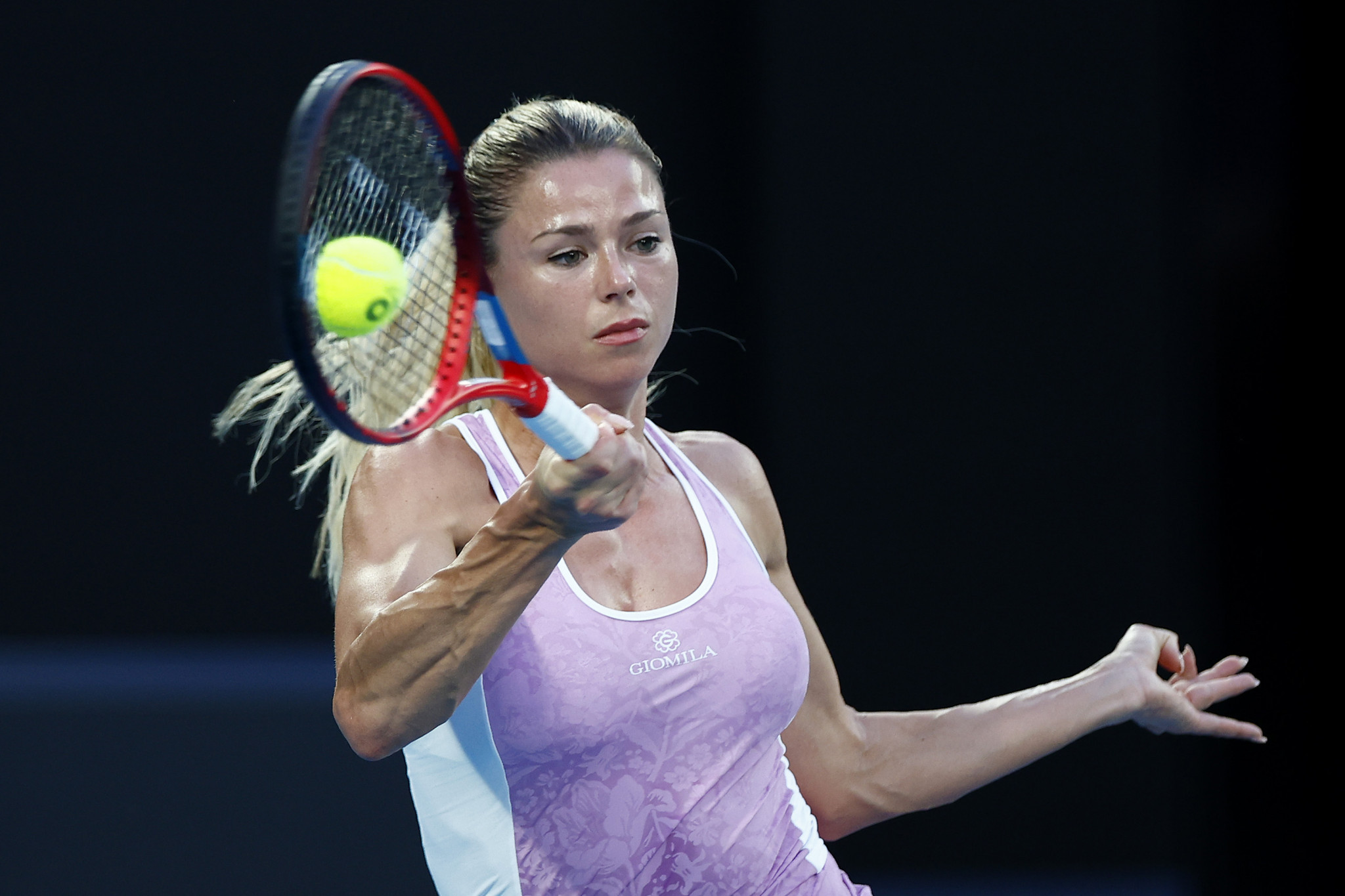 Camila Giorgi was the home favourite's latest opponent ©Getty Images