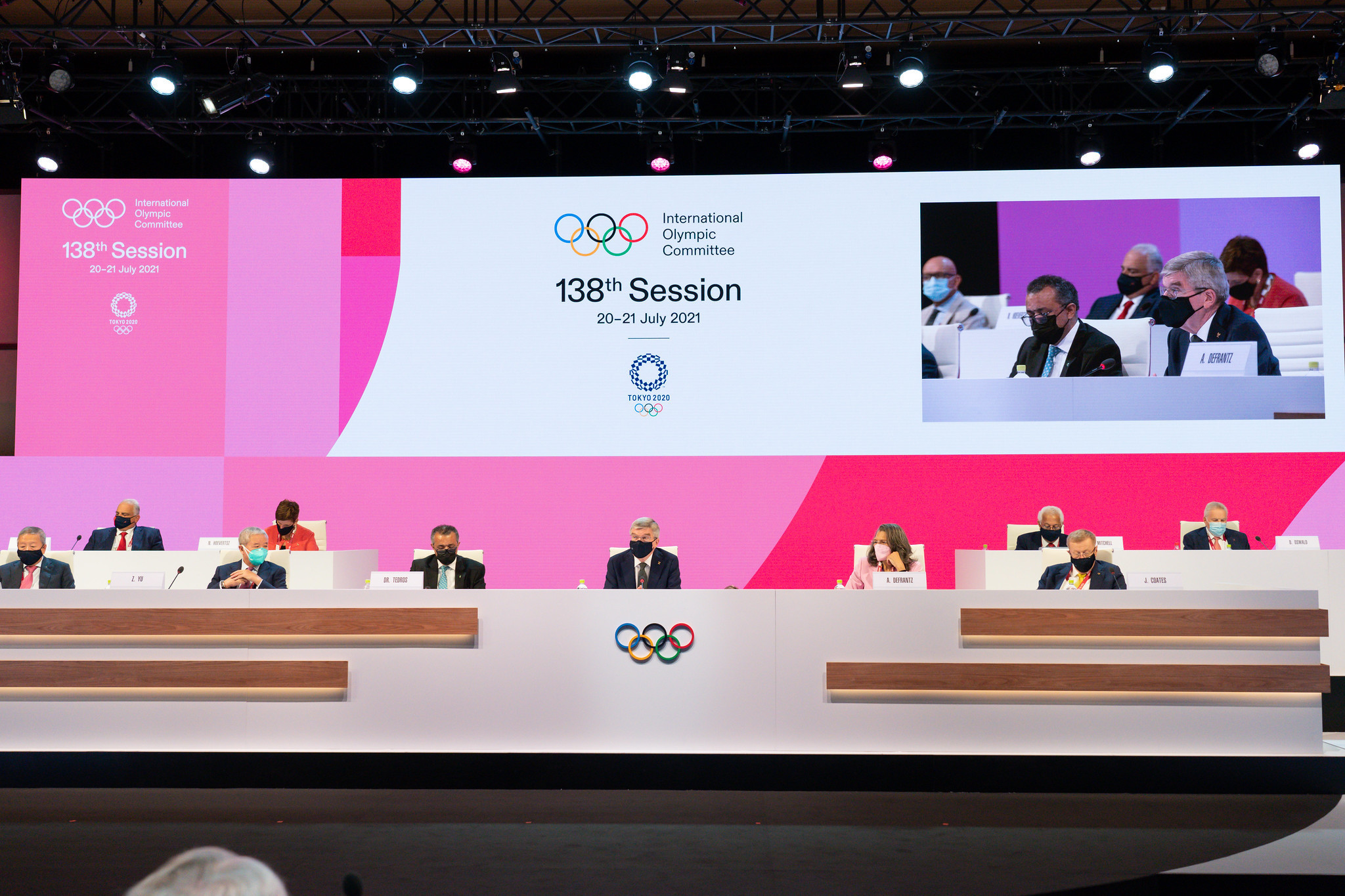The last IOC Session was held as a hybrid event in Tokyo in July ©IOC