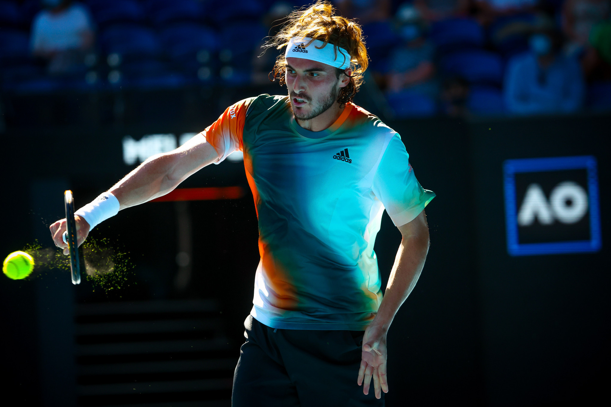 Stefanos Tsitsipas required four sets to beat France's Benoit Paire ©Getty Images