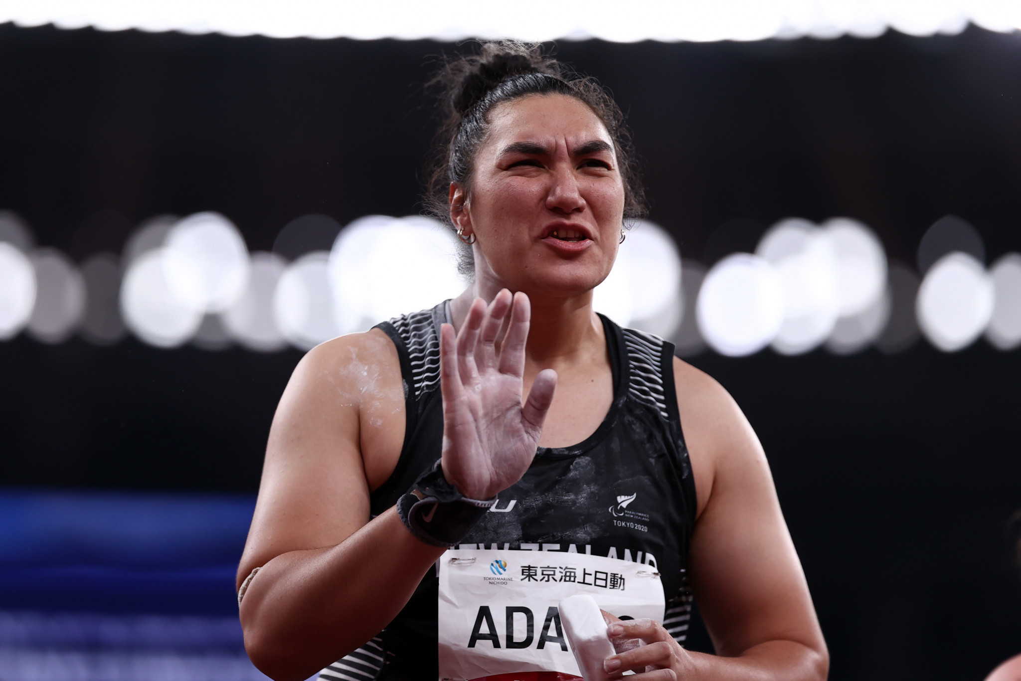 Gold medallist Adams among New Zealand Paralympians to receive official pins following Tokyo 2020