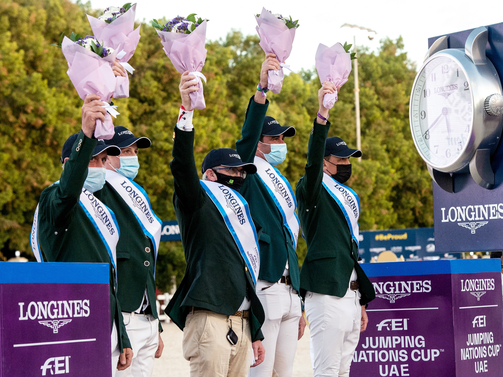 Ireland produced a perfect score of zero to win the opening event of the 2022 Jumping Nations Cup series ©FEI/Martin Dokoupil