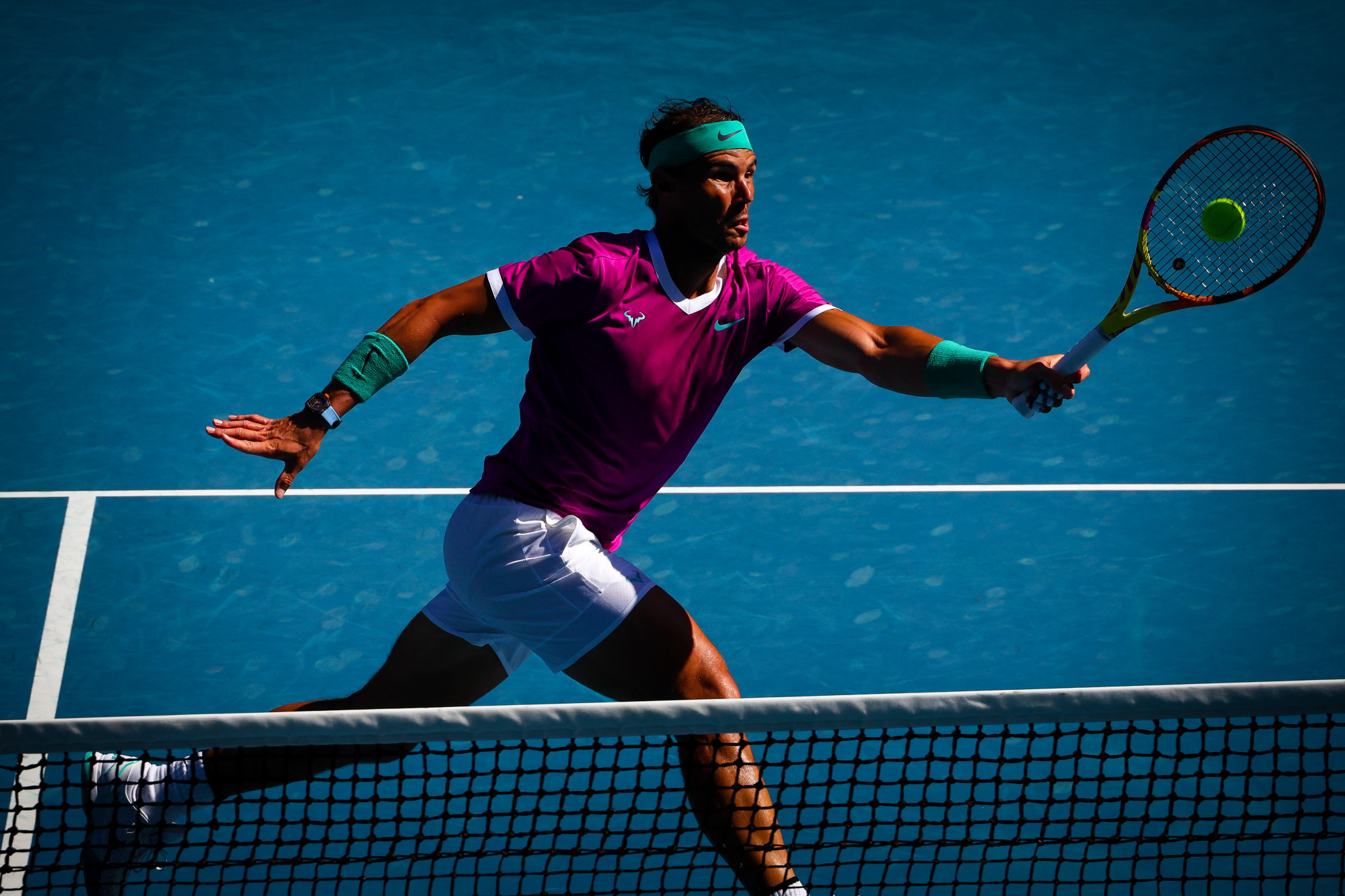 Rafael Nadal is the only former Australian Open champion in either of the singles draws ©Getty Images