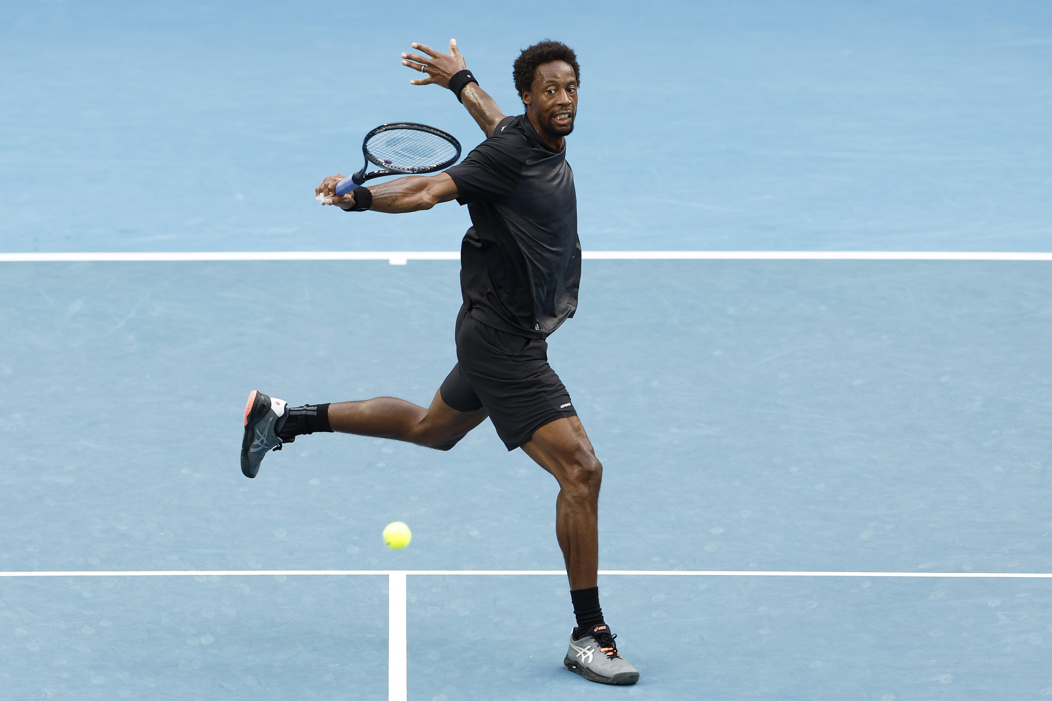 Gael Monfils also reached the last eight after a straight sets win ©Getty Images