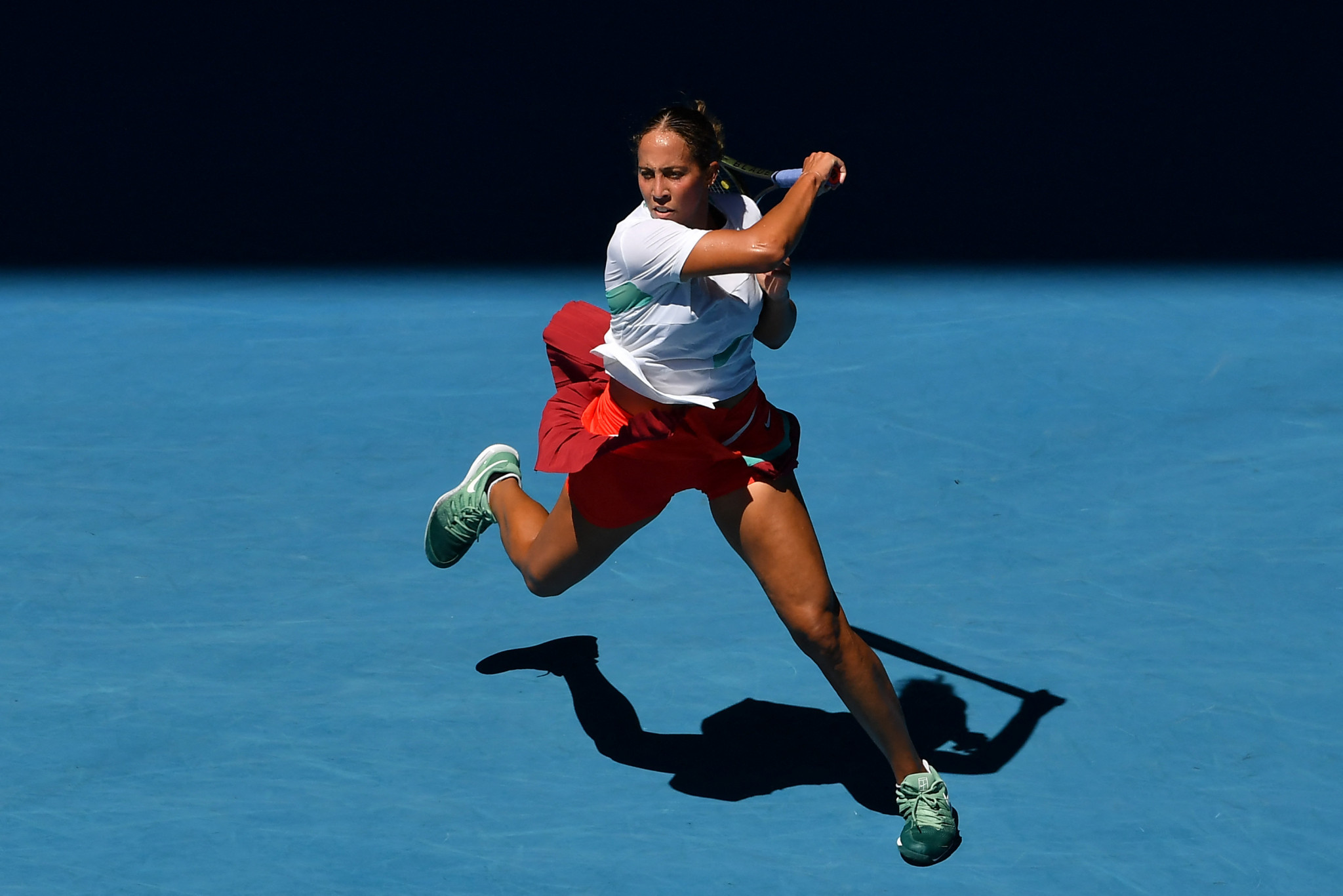 Madison Keys earned a surprise win over Paula Badosa to reach the quarter-finals ©Getty Images