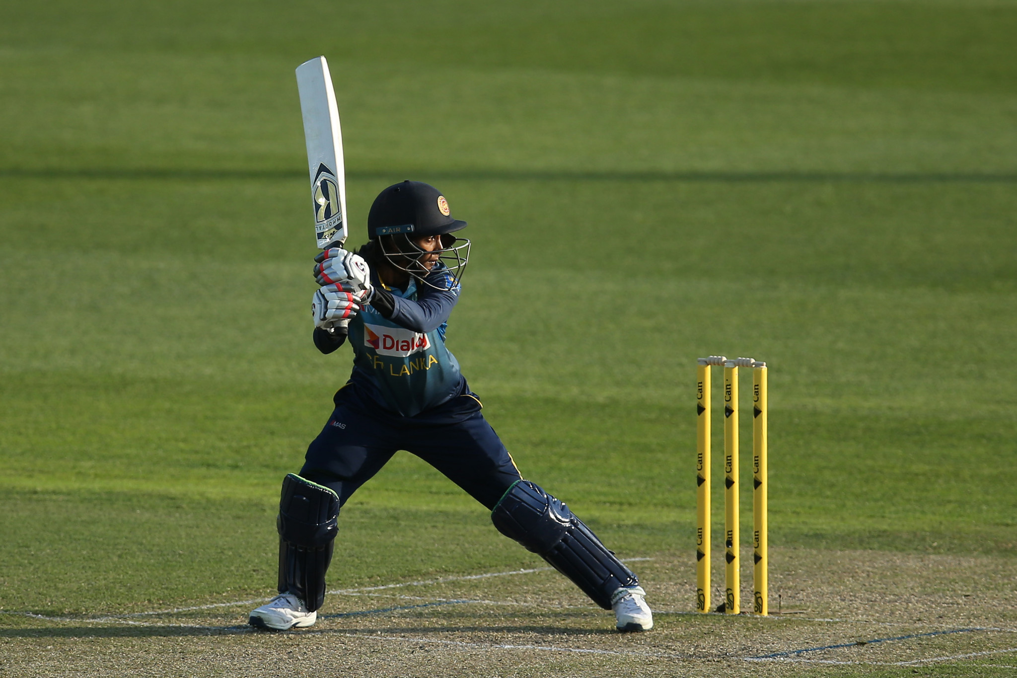 Harshitha Madavi starred with an unbeaten 62 in Sri Lanka's win over Malaysia ©Getty Images